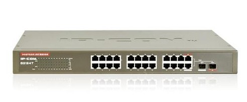 IP-COM G2124T 24口光纤上联汇聚型交换机