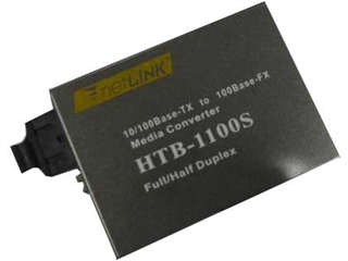 NETLink HTB-1100 多模光纤收发器 SC接口